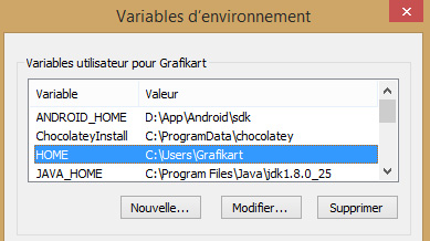 Dans mon cas le dossier s'appelle Grafikart