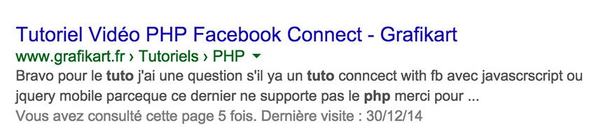 Le titre doit être clair, sinon pas de clic