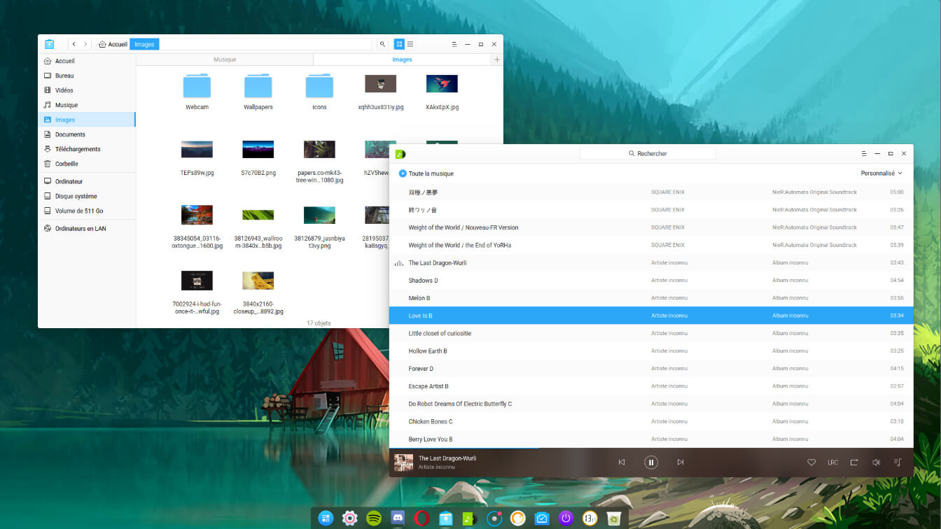 Comme pour ElementaryOS l'accent est mis sur l'interface